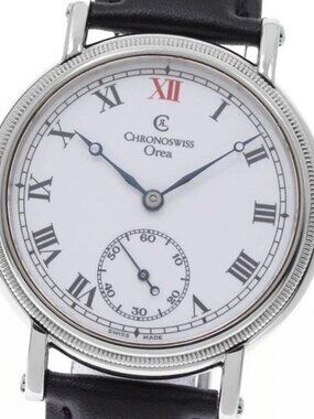 Chronoswiss Orea CH1163 Small seconds white Dial Hand Winding Men's Watch_961397